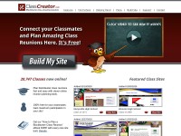 Desktop screenshot for classcreator.com