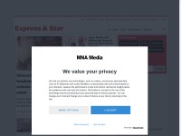 Desktop screenshot for expressandstar.com