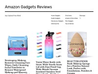 Desktop screenshot for amazongadgetsreview.com