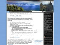 Desktop screenshot for reikihealingmiracle.com