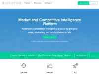 Desktop screenshot for crayon.co