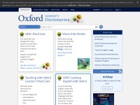 Desktop screenshot for oxfordlearnersdictionaries.com