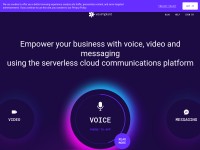 Desktop screenshot for voximplant.com