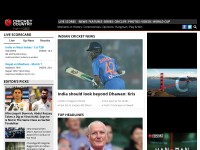 Desktop screenshot for cricketcountry.com
