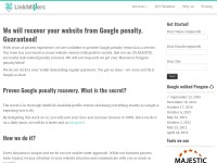 Desktop screenshot for linkmillers.com