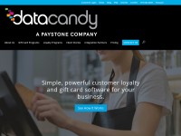 Desktop screenshot for datacandy.com