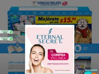 Screenshot of farmaciasdesimilares.com