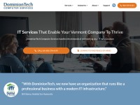 Desktop screenshot for dominiontech.com