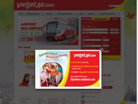 Desktop screenshot for vietjetair.com
