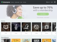 Desktop screenshot for downpour.com