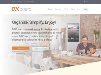 Desktop screenshot for dakboard.com
