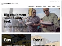Desktop screenshot for newmantractor.com