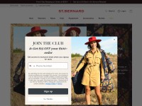 Desktop screenshot for saintbernard.com