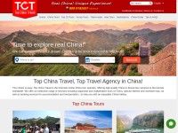 Desktop screenshot for topchinatravel.com