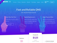 Desktop screenshot for dnsmadeeasy.com