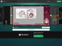 Desktop screenshot for picarto.tv
