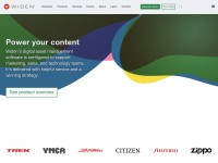 Desktop screenshot for widen.com