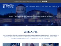 Desktop screenshot for homs.ie