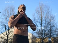 Desktop screenshot for sweaty-tee.com