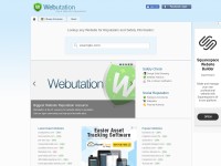 Desktop screenshot for webutation.net