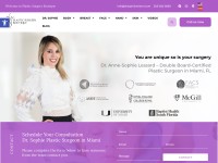 Desktop screenshot for drsophiemiami.com