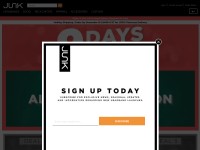 Desktop screenshot for junkbrands.com