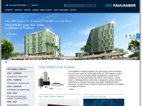 Desktop screenshot for faulhaber.de