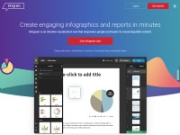 Desktop screenshot for infogram.com