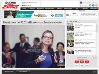 Desktop screenshot for diarioextra.com