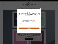 Desktop screenshot for artemaison.com
