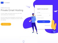 Desktop screenshot for privateemail.com