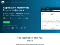 Desktop screenshot for airbrake.io