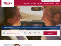 Desktop screenshot for druryhotels.com