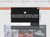 Desktop screenshot for boxlunch.com