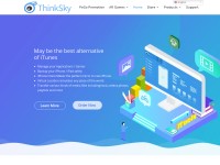 Desktop screenshot for thinkskysoft.com