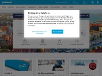 Desktop screenshot for postnord.dk