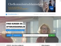 Desktop screenshot for finduddannelse.dk