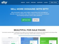 Desktop screenshot for efty.com