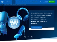 Screenshot of bancodelpacifico.com