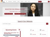 Desktop screenshot for skylinecollege.edu