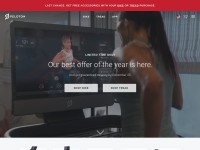 Desktop screenshot for onepeloton.com
