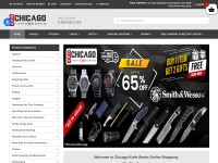 Desktop screenshot for chicagoknifeworks.com