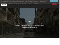 Desktop screenshot for icrc.org