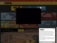 Desktop screenshot for constructionequipment.com
