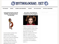 Desktop screenshot for mythologian.net