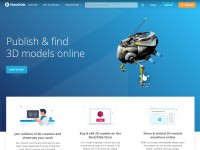 Desktop screenshot for sketchfab.com