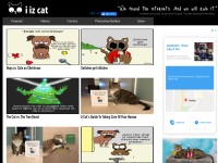 Desktop screenshot for iizcat.com