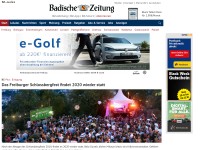 Desktop screenshot for badische-zeitung.de