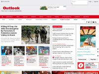 Desktop screenshot for outlookindia.com