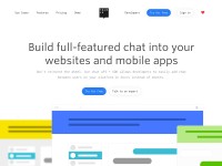 Desktop screenshot for talkjs.com